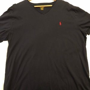 Polo Ralph Lauren dark blue V neck tee
